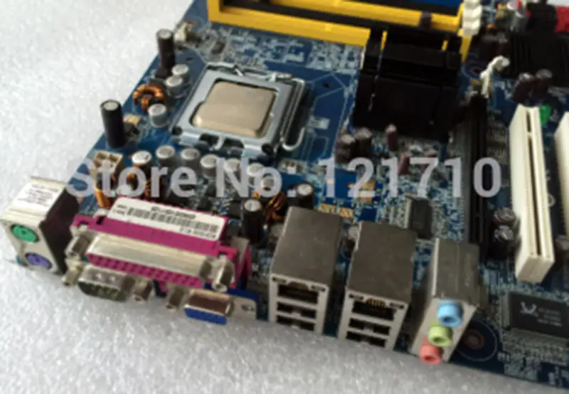 BCM BC915GV R1.0 1*PCIe 2*ISA 5*PCI LGA775 SOCKET βιομηχανική μητρική πλακέτα
