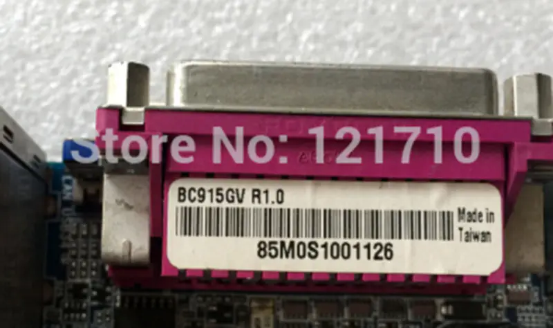 BCM BC915GV R1.0 1*PCIe 2*ISA 5*PCI LGA775 SOCKET βιομηχανική μητρική πλακέτα