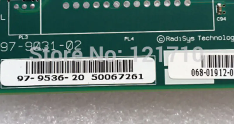 QUAD ETHERNET RadiSys QUAD ETHERNET 97-9031-02 97-9536-20 068-01912-0000 industrial motherboard
