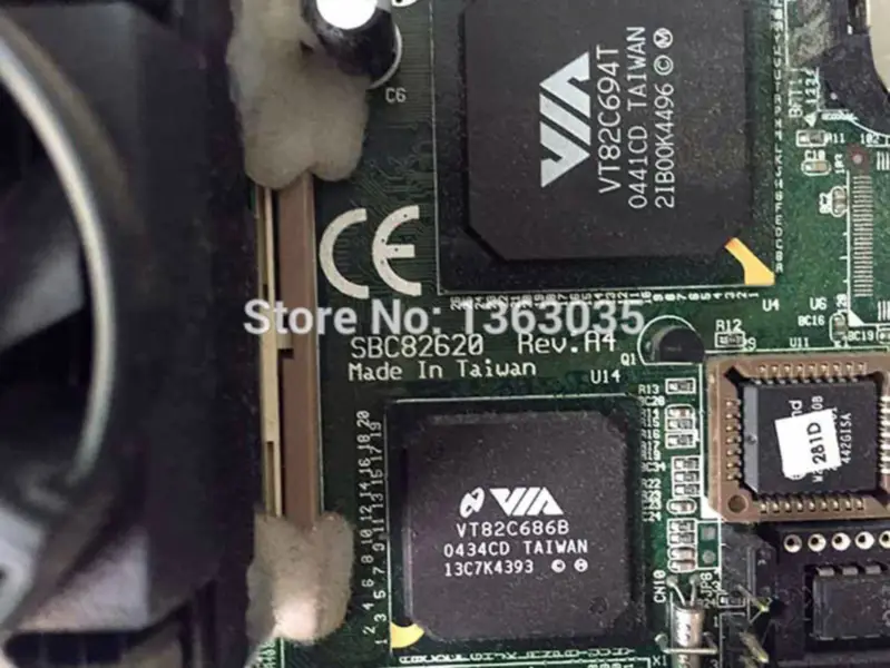 Axiomtek SBC82620 REV:A3 βιομηχανική μητρική κάρτα CPU μισού μήκους
