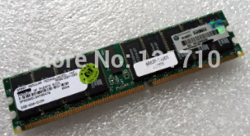 A6835-69001 2GB 184-pin PC2100 (266MHz) DDR SDRAM DIMM Βιομηχανική μητρική πλακέτα διακομιστή