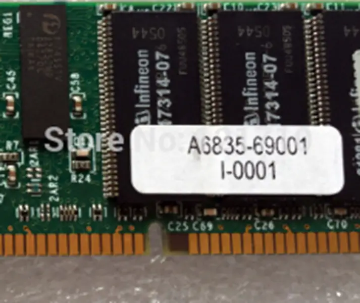 A6835-69001 2GB 184-pin PC2100 (266MHz) DDR SDRAM DIMM Βιομηχανική μητρική πλακέτα διακομιστή