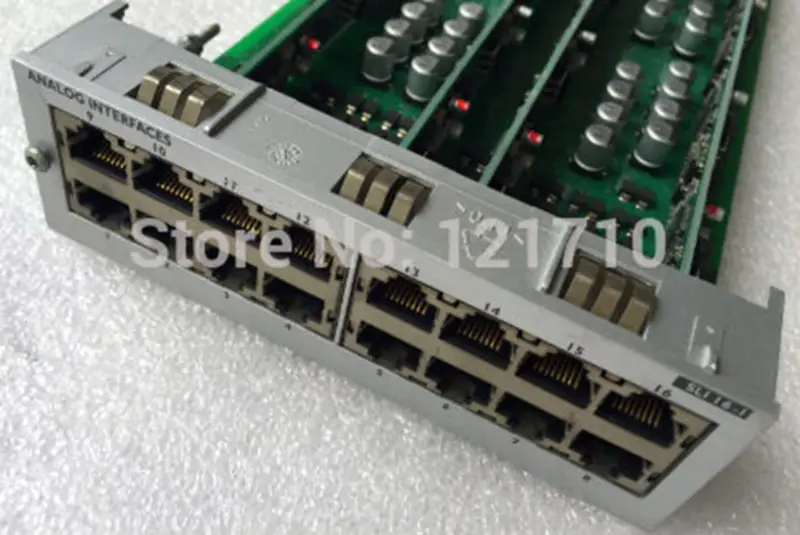 Alcatel Industrial OmniPCX OXO ANALOG INTERFACES SLI 16-1 3EH73052ABAB βιομηχανική μητρική πλακέτα