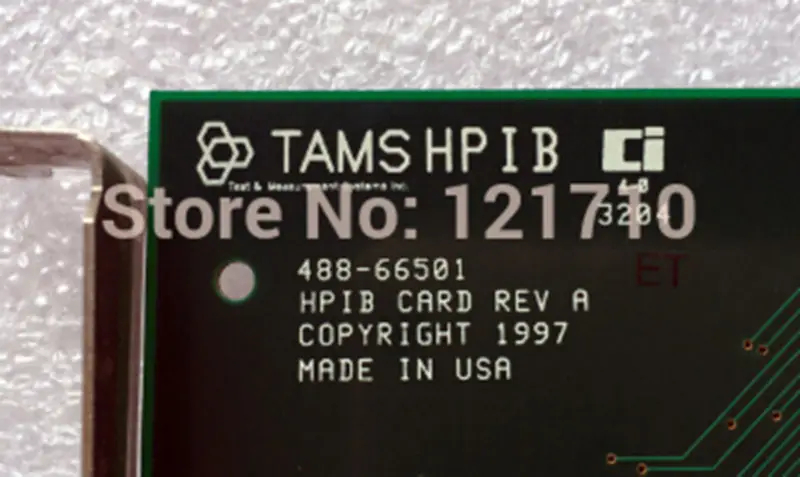 TAMS TAMS HPIB 488-66501 HPIB CARD REV A industrial motherboard