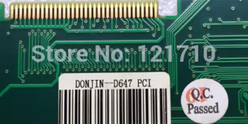 DONJIN D1280E1-PCI REV 1.63B DONJIN-D647 PCI ψηφιακή κάρτα φωνής σήμανσης βιομηχανικής μητρικής κάρτας κορμού