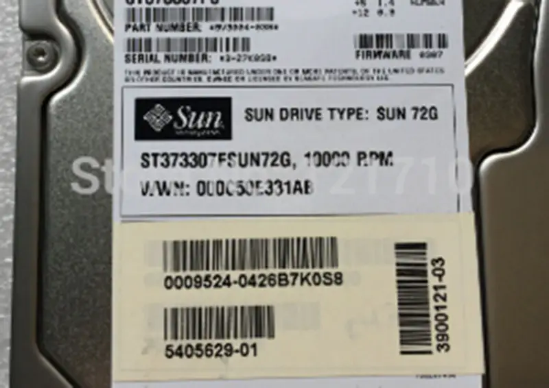72G 10K ST373307FC 5405629-01 3900121-03 για βιομηχανική μητρική πλακέτα αποθήκευσης stoedge 3510