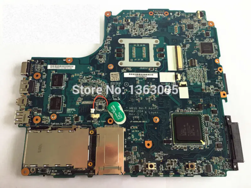 Sony A1730139A M850 MBX-204 Rev 1.1 system PC motherboard