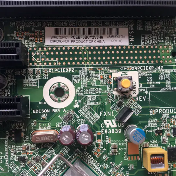 Μητρική πλακέτα συστήματος HP 6300 Pro 657239-001 656961-001 Q75 LGA 1155