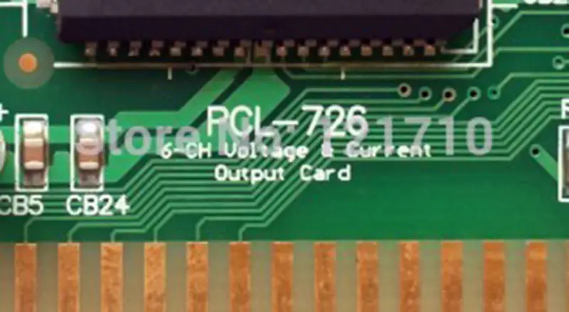 Advantech Industrialequipment πίνακας PCL-726 6-CH Τάση Τρέχουσα κάρτα εξόδου βιομηχανική μητρική πλακέτα