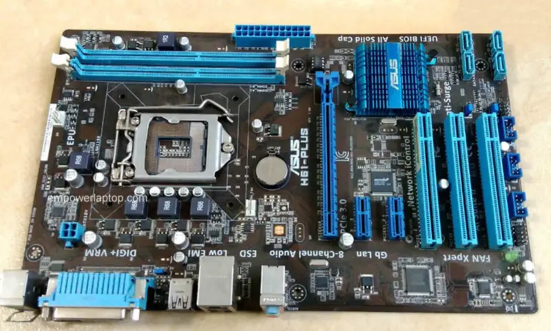Αρχική μητρική πλακέτα Asus H61 PLUS LGA 1155