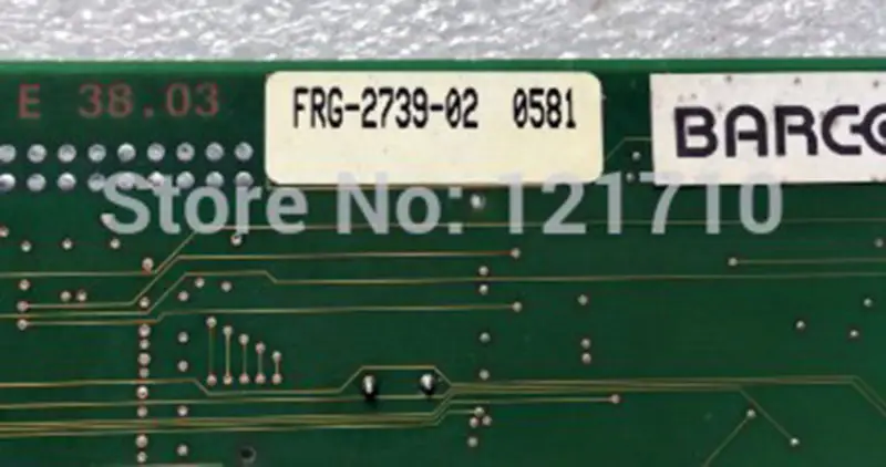 BARCO BARCO DR. Seufert gmbh FRG-2739-02 R763966-00 FRG-2739-02 0581 κάρτα βιομηχανική μητρική πλακέτα