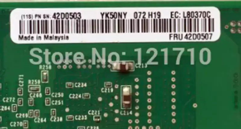 Κάρτα IBM PCIe x8 8Gb FC HBA 42D0503 42D0507 PX2810403-29 E Βιομηχανική μητρική πλακέτα QLE2560-IBMX