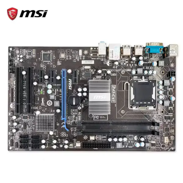 MSI P43-C43 motherboard P43 LGA775 ATX