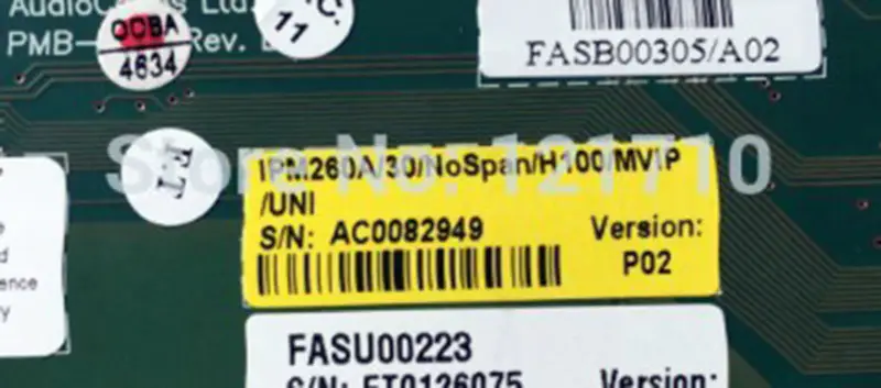 Audiocodes Audiocodes TPM-1100 REV A IPM260A/30/NOSPAN/H100/MVIP ipm260a30nospanh100mvip βιομηχανική μητρική πλακέτα