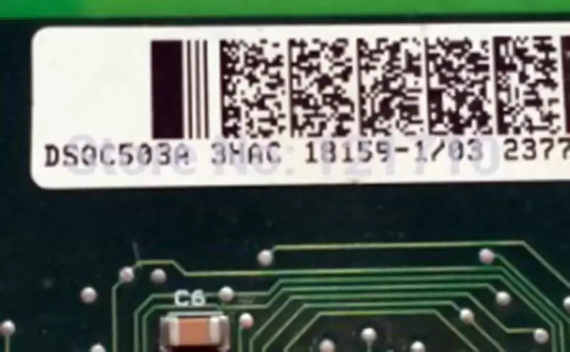 ABB abb DSQC503A 3HAC 18159-1/03 DSQC 503A-EEPROM REVISION 3 κάρτα βιομηχανικής μητρικής κάρτας