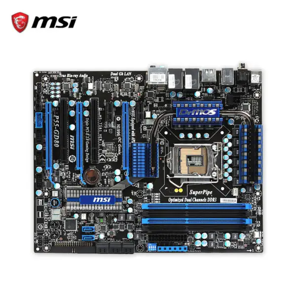 Μητρική πλακέτα MSI P55-GD80 P55 LGA 1156 ATX