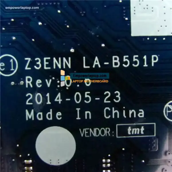 Acer motherboard MB.DUMMY.021 MBDUMMY021 Z3ENN LA-B551P Rev 0.6 Chromebook 13 CB5 311