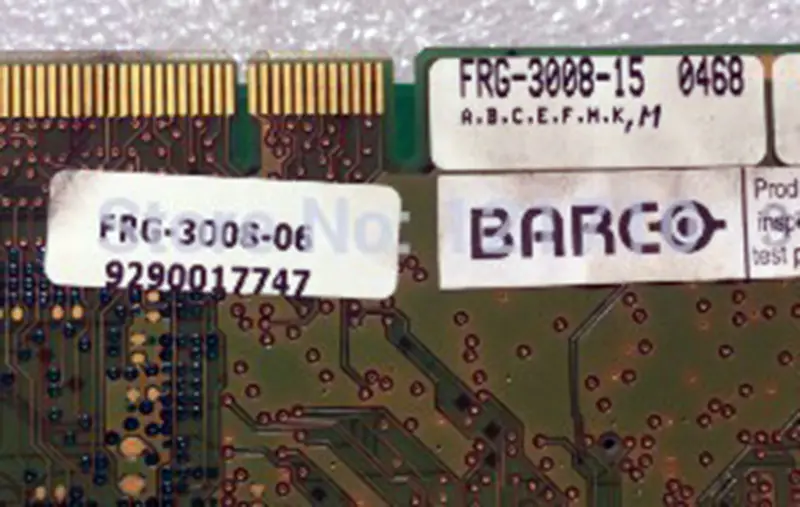 Barco Argus barco ARGUS RGB301004/R781710 R7643931-02 RGB 3010-04 FRG-3008-15 FRG-3008-06 R764847-01 βιομηχανική μητρική πλακέτα