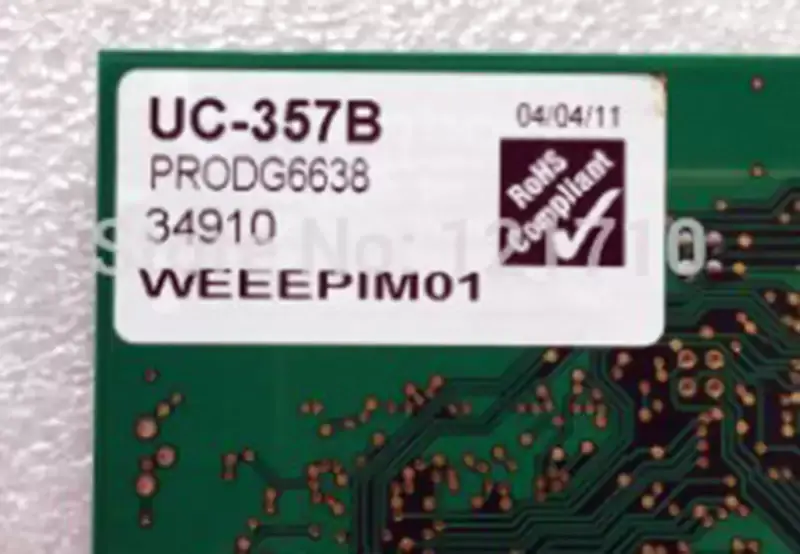 brainboxes Universal PCI REV 4b UC-357B PRODG6638 34910 WEEEPIM01 βιομηχανική μητρική πλακέτα