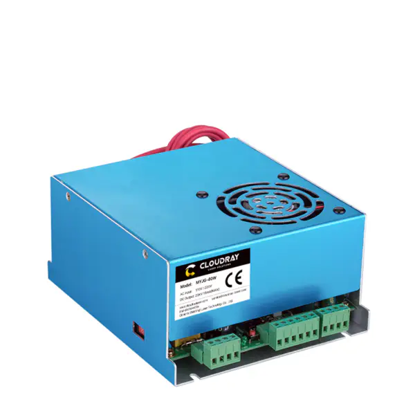 40W CO2 Laser Power Supply MYJG 40WT 110V/220V for Laser Tube Engraving Cutting Machine Model A