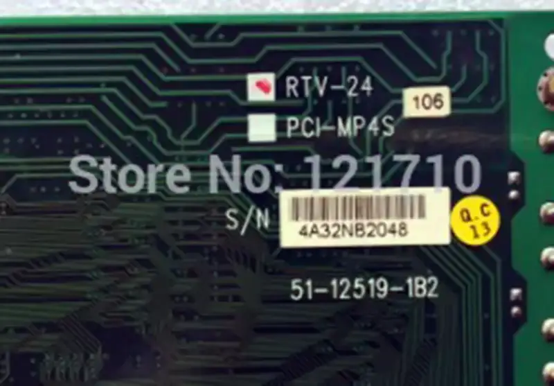 Βιομηχανική μητρική πλακέτα Adlink Angelo PCI-RTV24 RTV-24 51-12519-1B2