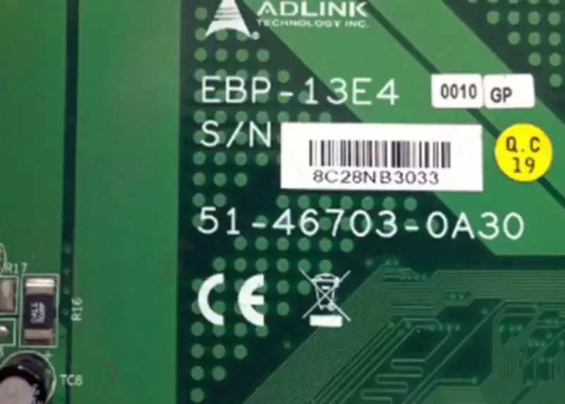 Πλακέτα ADLINK EBP-13E4 51-46703-0A30 για βιομηχανική μητρική πλακέτα υπολογιστών ADLINK