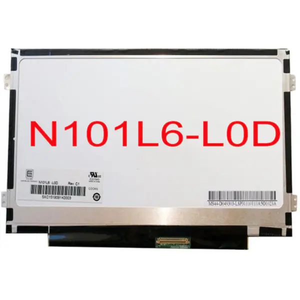 B101AW06 V.0 V1 LTN101NT05 LTN101NT08 BA101WS1-100 N101L6-L0D N101LGE-L41 LP101WSB hsd101pfw4 LCD screen 10.1'' LCD