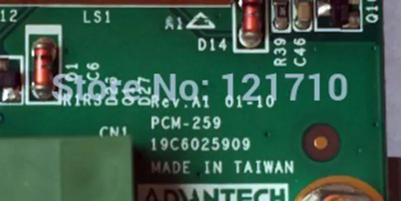 Advantech PCM-259 REV.A1 για βιομηχανική μητρική πλακέτα μηχανών advantech