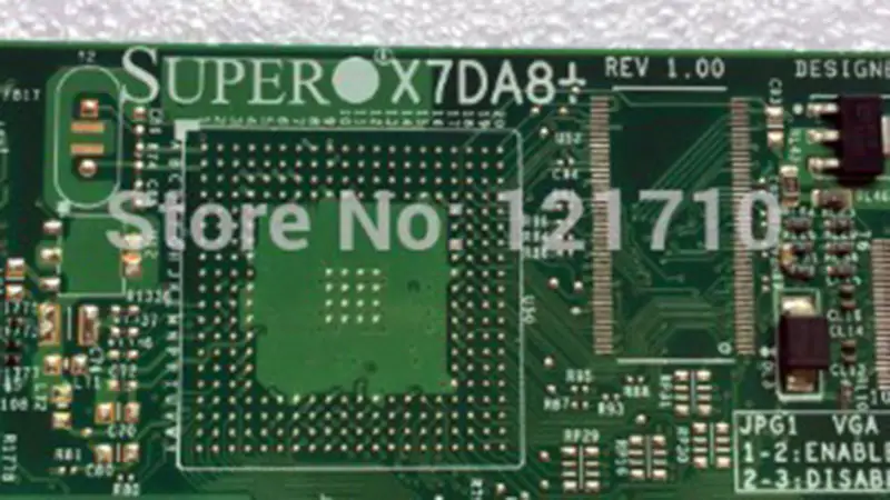 SUPER Industrial workstation baord dual lga771 SUPER X7DA8+ REV 1.00 industrial motherboard