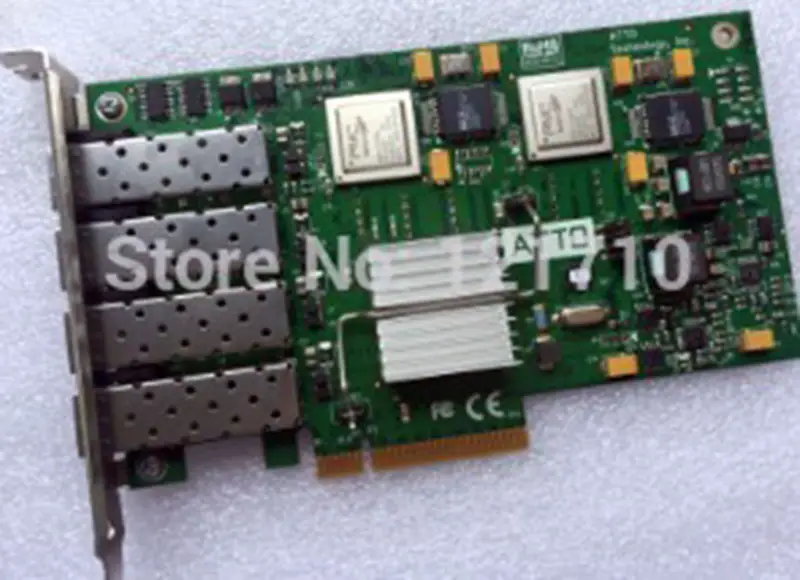 ATTO ATTO FC44ES 4GB/S 4 GIGABIT FIBRE CHANNEL ( FC ) PCI-E X8 HOST BUS ADAPTER ( HBA ) βιομηχανική μητρική πλακέτα