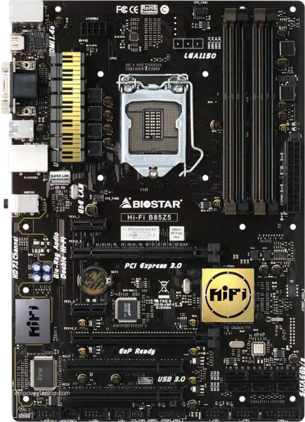 Μητρική πλακέτα Biostar Hi-Fi B85Z5 Intel B85 LGA 1150