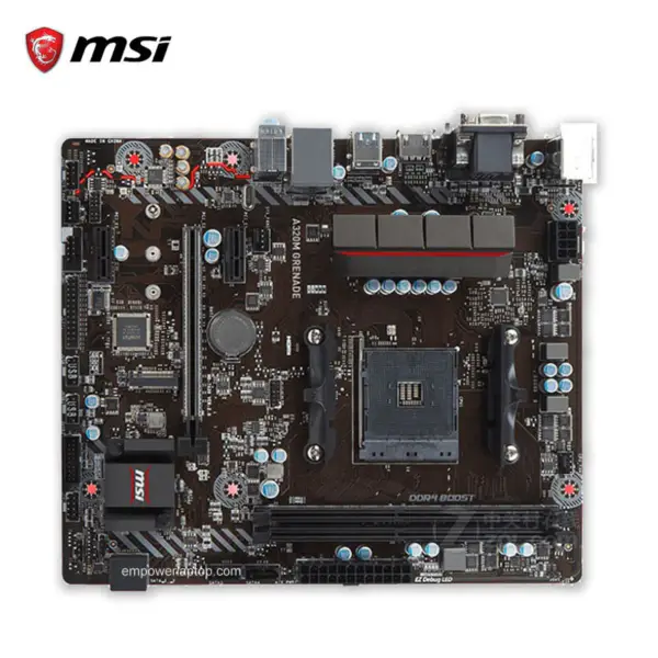 Μητρική πλακέτα MSI A320M GRENADE A320 AM4 Micro-ATX