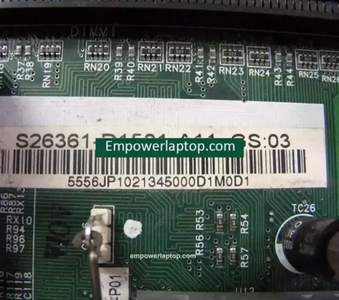 Βιομηχανική μητρική πλακέτα Fujitsu TX150 S26361-D1501-A11
