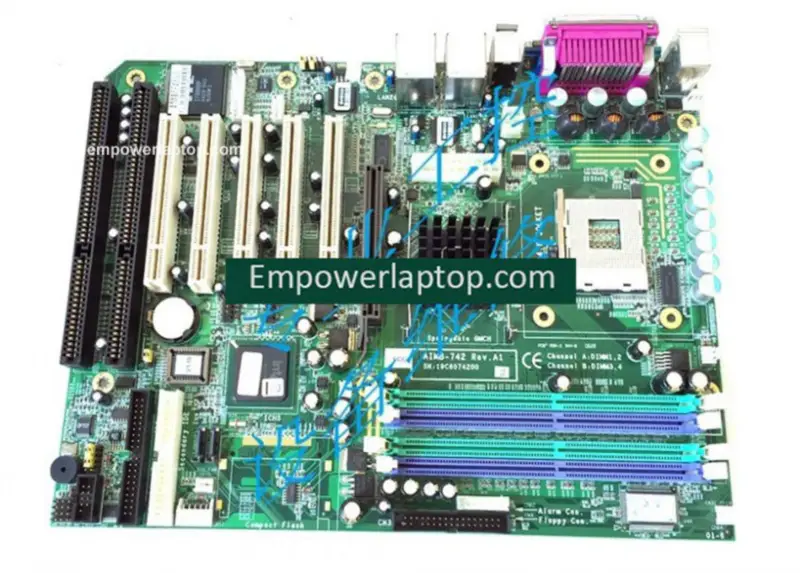Βιομηχανική μητρική πλακέτα Advantech AIMB-742 AIMB-742G2 με δύο θύρες ethernet