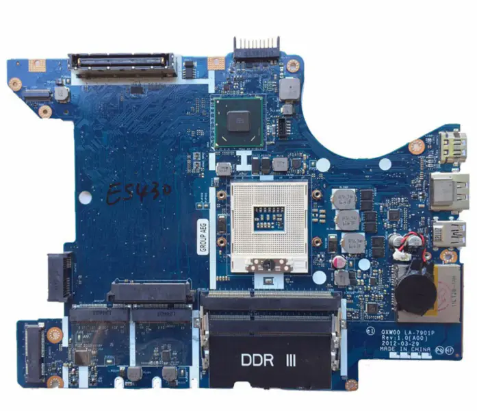 Μητρική πλακέτα Dell E5430 Laptop 0T7NXT T7NXT QXW00 LA-7901P PGA 989