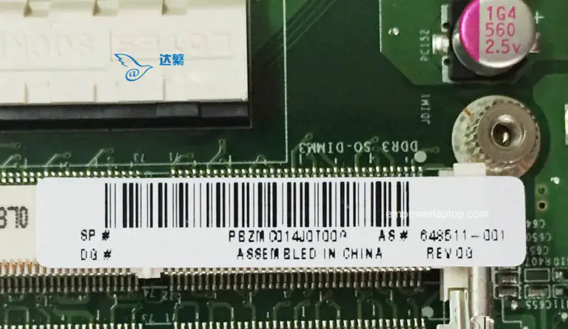 Μητρική πλακέτα HP 648511-001 Touchsmart 610 AIO DA0ZN8MB6I0