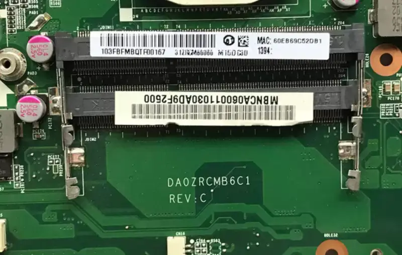 Acer motherboard eMachines E732 E732Z E732ZG Chipset HM55 MBNCA06001 DA0ZRCMB6C1 PGA989