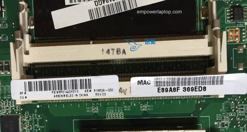 Μητρική πλακέτα HP 618639-001 618639-002 TouchSmart 310 AIO DA0NZ2MB6F0