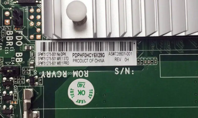 Μητρική πλακέτα HP 751275-001 18-5110 AIO 728601-001 751275-501