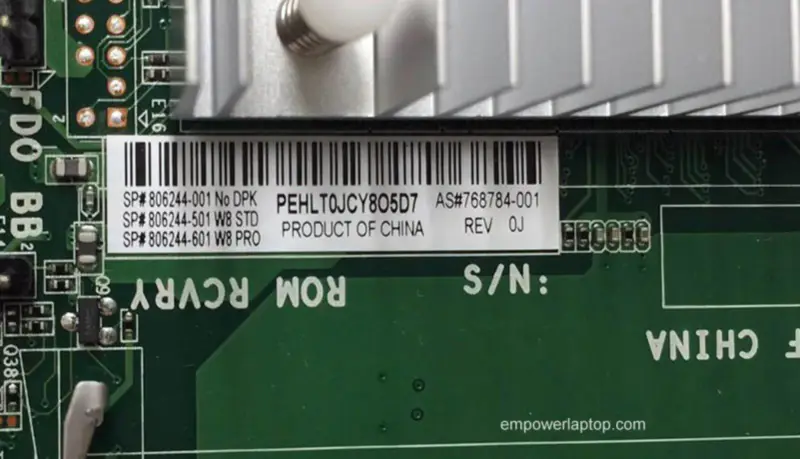 Μητρική πλακέτα HP 768784-001 205 G2 AIO 806244-001 806244-501