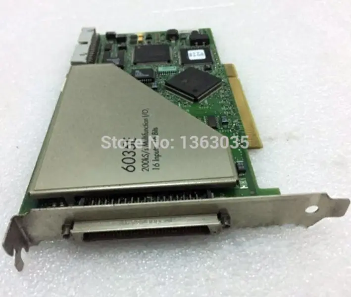 NI PCI-6035E 6035E 200kS/s πολλαπλών λειτουργιών I/O , 16 είσοδοι , 16 bit