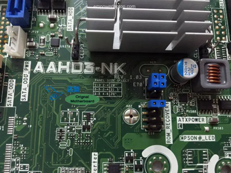 Μητρική πλακέτα HP 653845-001 TouchSmart 320 AIO AAHD3-NK