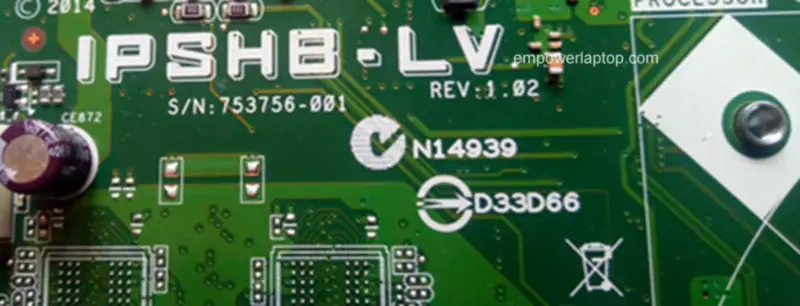 Μητρική πλακέτα HP 729132-001 20 AIO 753756-001 IPSHB-LV