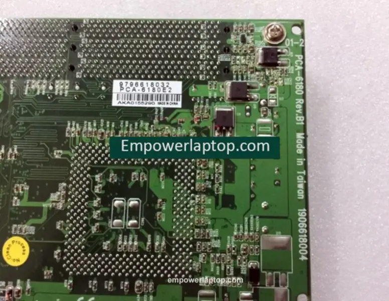 Βιομηχανική μητρική πλακέτα Advantech PCA-6180 PCA-6180E2 με θύρες 2*LAN, 4*USB, 2*θύρες πληκτρολογίου, VGA, COM