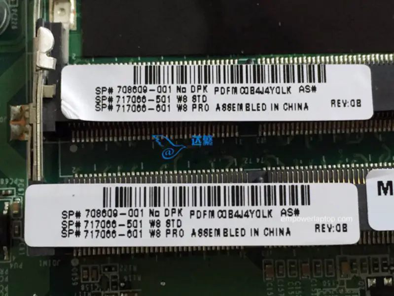 Μητρική πλακέτα HP 708609-001 Pavilion 21-a020cx AIO 717066-501 DA0WJYMB6E0