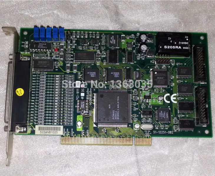 NI PCI-9111 PCI-9111DG 16 κανάλια 12bit 100kS PCI DAQ Card