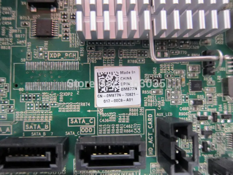 Μητρική πλακέτα συστήματος Dell M877N 0M877N CN-0M877N R210 Server για το PowerEdge R210