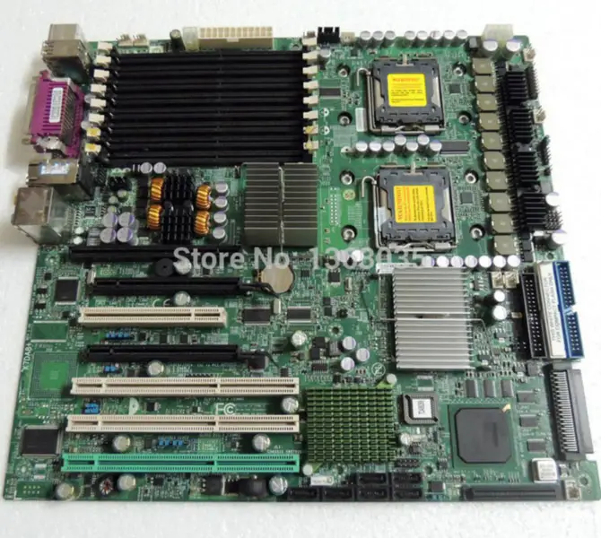 Supermicro X7DA8+ Medical Workstation Motherboard support 54 CPU SCSI