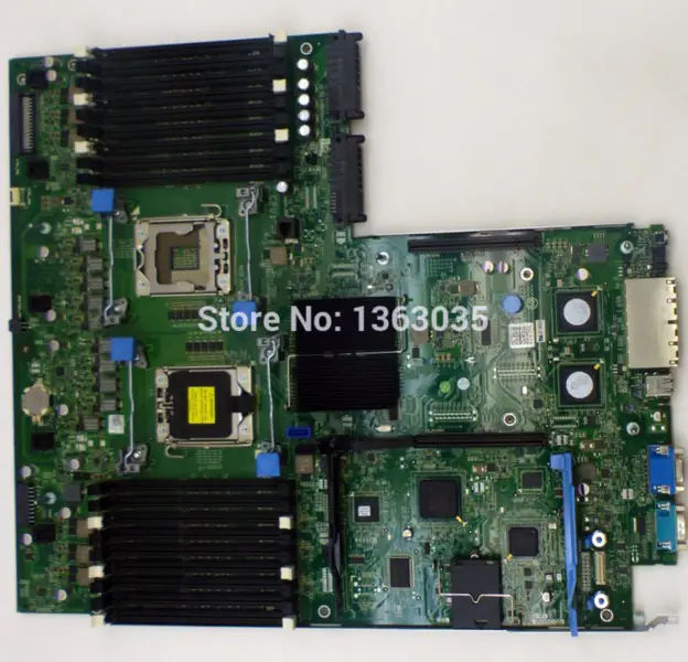 Dell YDJK3 0YDJK3 CN-0YDJK3 Μητρική πλακέτα διακομιστή για PowerEdge R710