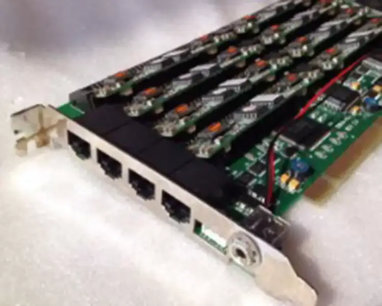 Donjin D161A-PCI REV 2.4 D160A D161AR με βιομηχανική μητρική πλακέτα 8*M-2T module